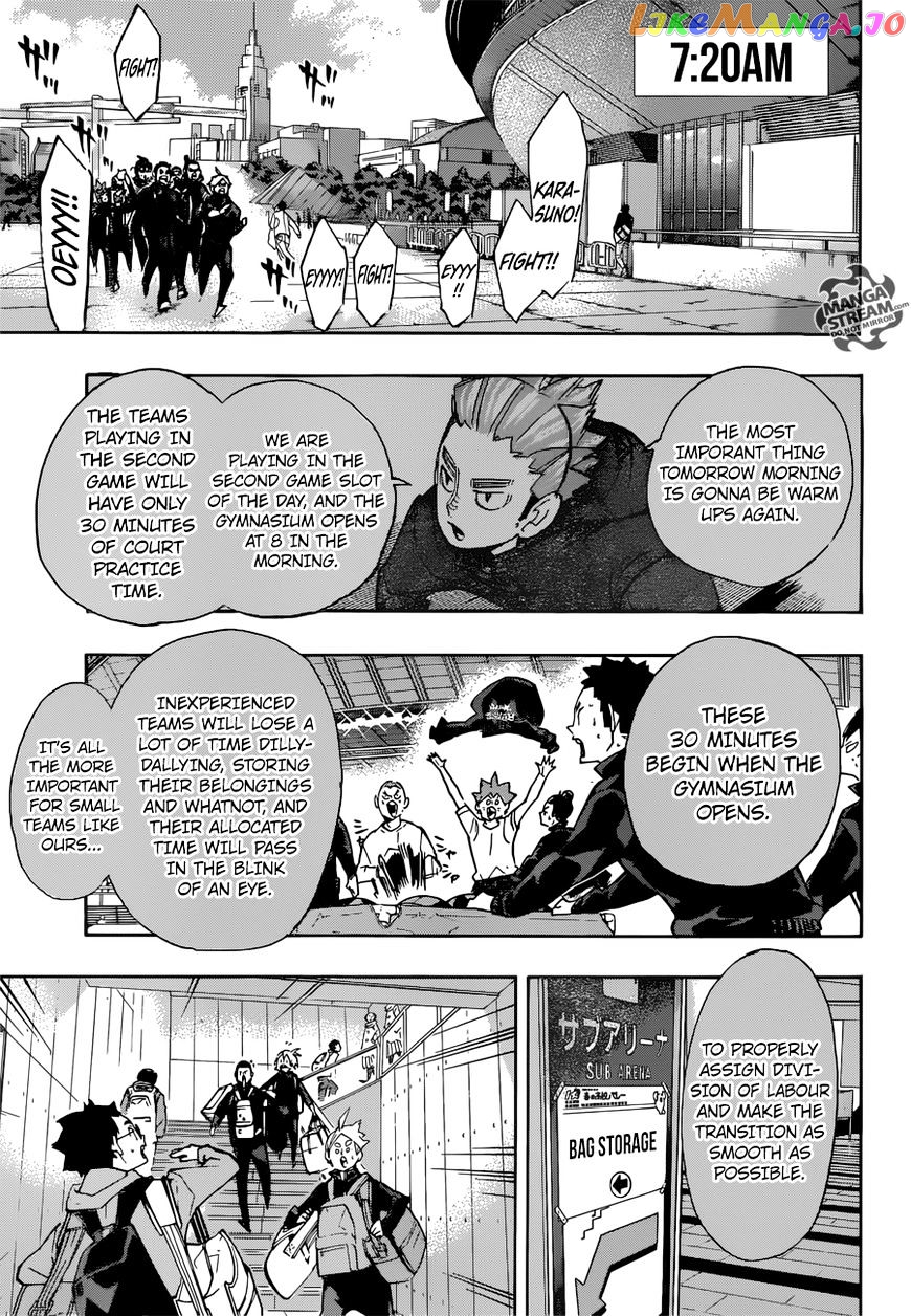 Haikyuu!!, Chapter 247 image 14